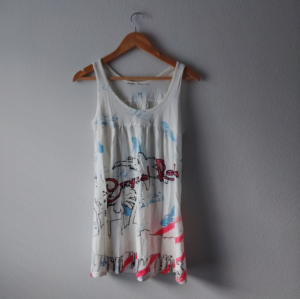 Crystal Rock Graphic Tank Top